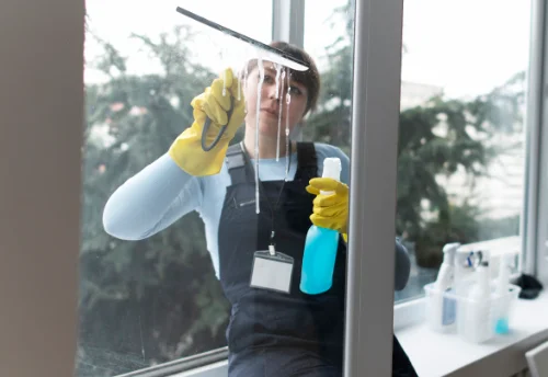 Nettoyage de vitres intérieures et extérieures à Fauillet